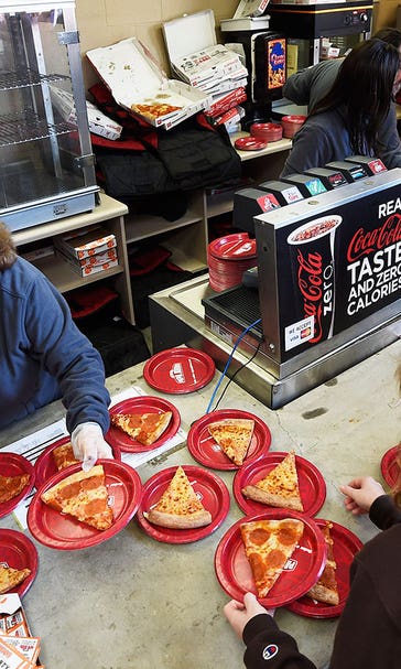 Any way you slice it: Clemson throws playoff selection pizza party